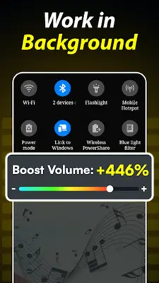 Volume Booster - Bass Booster android App screenshot 4